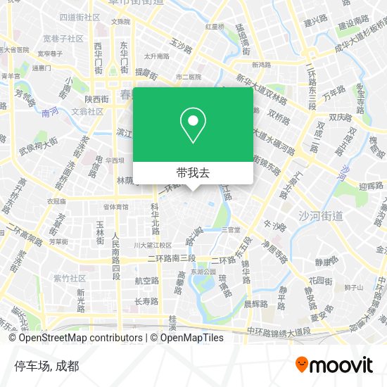 停车场地图