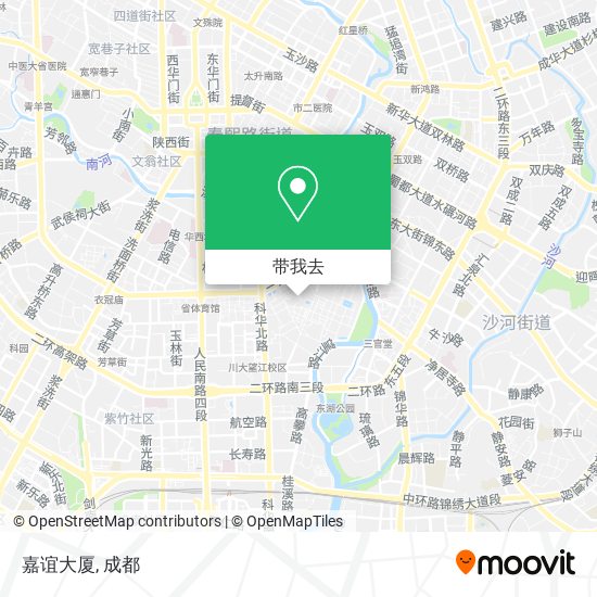 嘉谊大厦地图