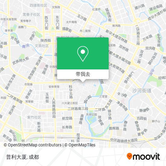 普利大厦地图