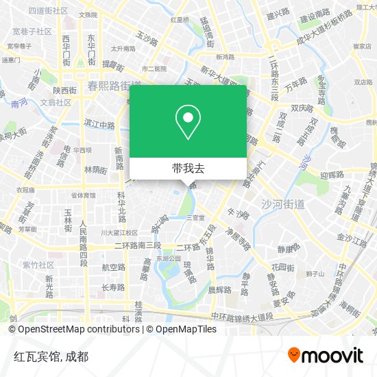 红瓦宾馆地图