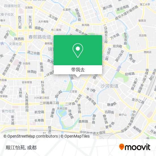 顺江怡苑地图