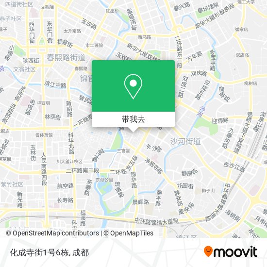 化成寺街1号6栋地图