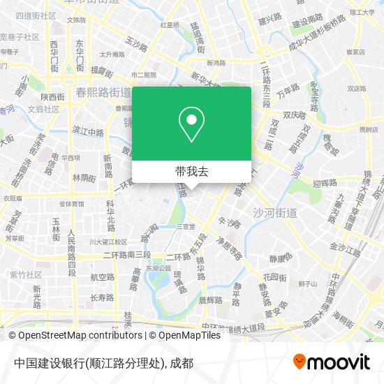 中国建设银行(顺江路分理处)地图