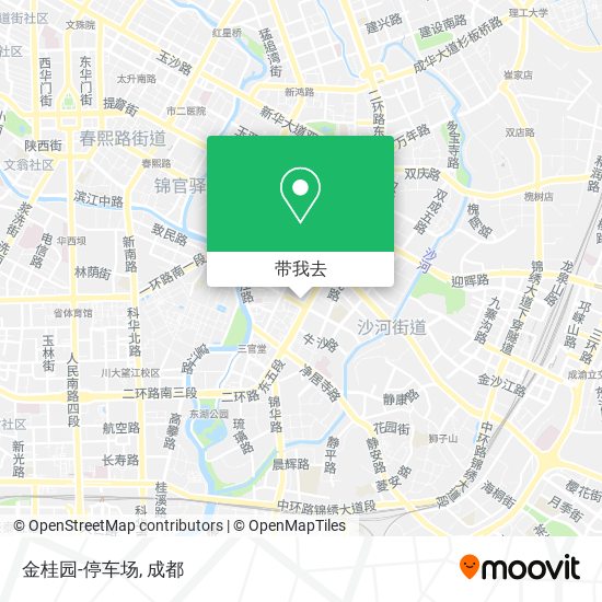 金桂园-停车场地图