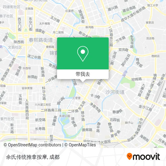 余氏传统推拿按摩地图