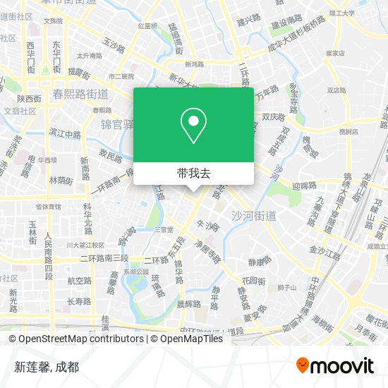 新莲馨地图