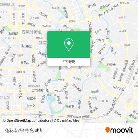莲花南路4号院地图