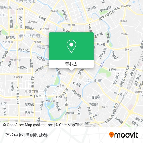 莲花中路1号8幢地图