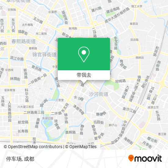 停车场地图