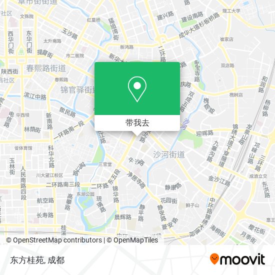 东方桂苑地图