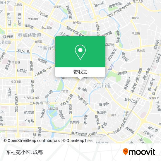 东桂苑小区地图