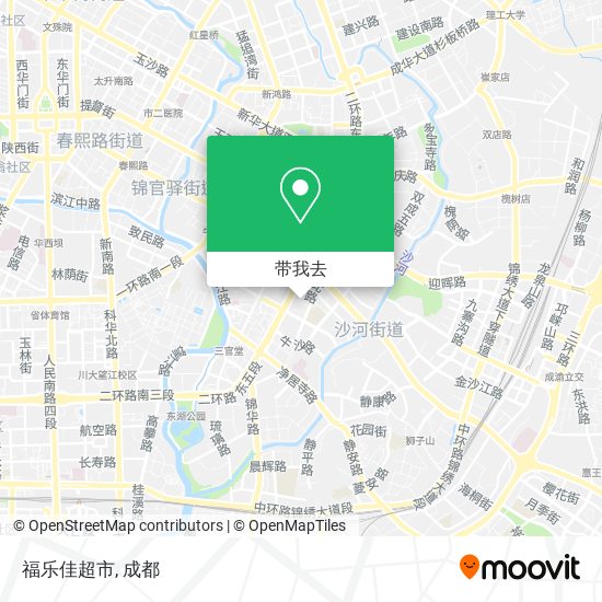 福乐佳超市地图
