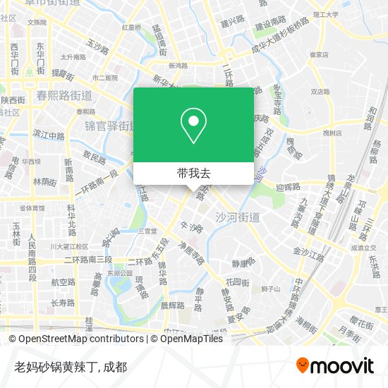 老妈砂锅黄辣丁地图