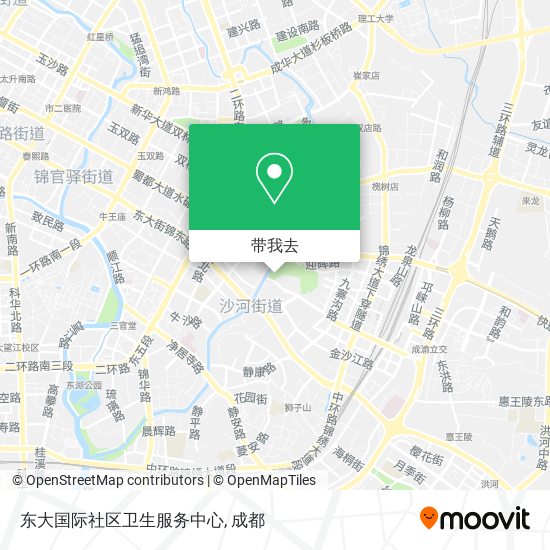 东大国际社区卫生服务中心地图