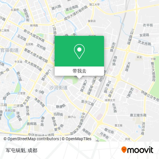 军屯锅魁地图