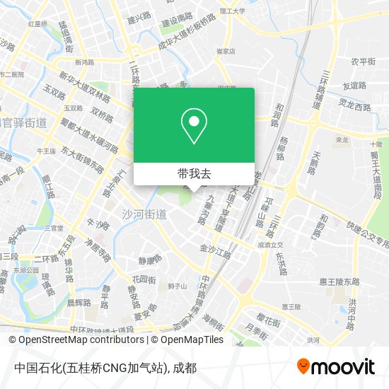 中国石化(五桂桥CNG加气站)地图