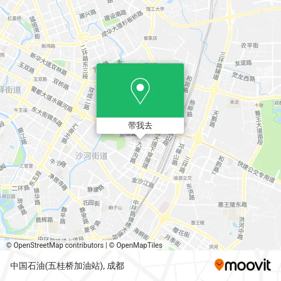 中国石油(五桂桥加油站)地图