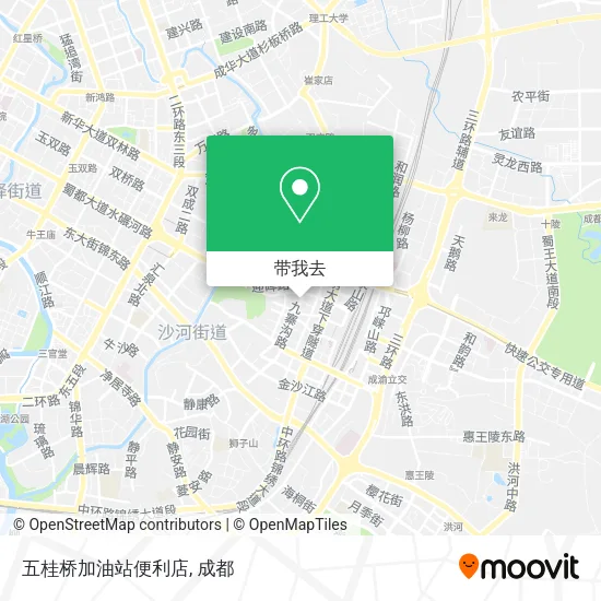 五桂桥加油站便利店地图