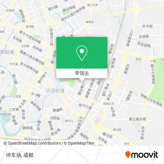 停车场地图
