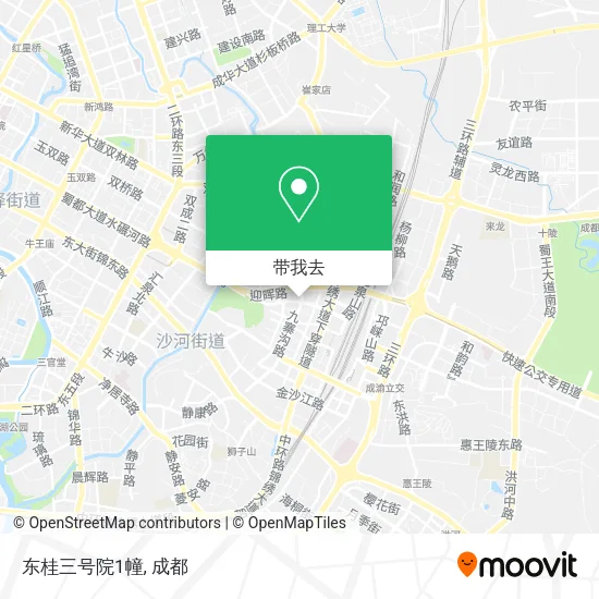 东桂三号院1幢地图