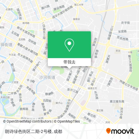 朗诗绿色街区二期-2号楼地图