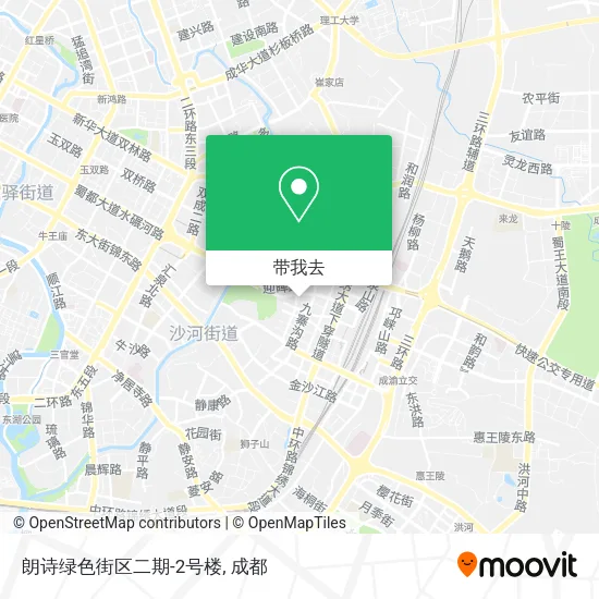 朗诗绿色街区二期-2号楼地图