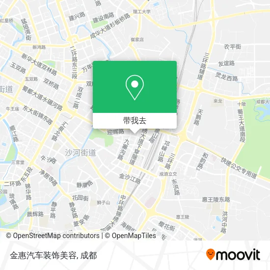 金惠汽车装饰美容地图
