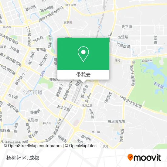 杨柳社区地图