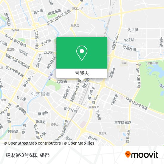 建材路3号6栋地图