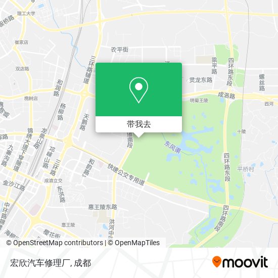 宏欣汽车修理厂地图