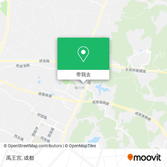 禹王宫地图