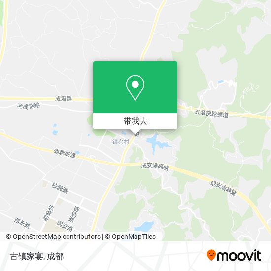 古镇家宴地图
