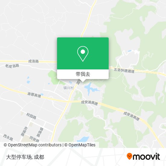 大型停车场地图