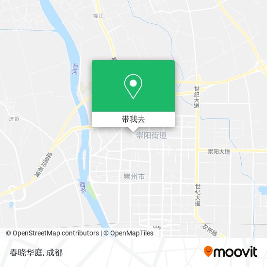 春晓华庭地图