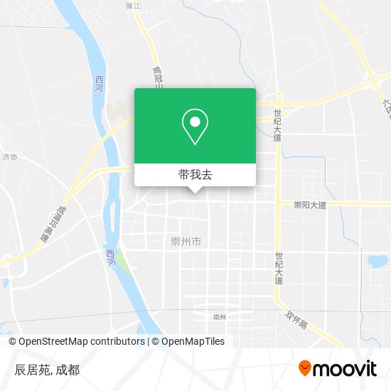 辰居苑地图