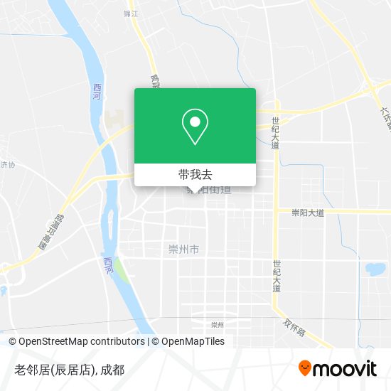 老邻居(辰居店)地图