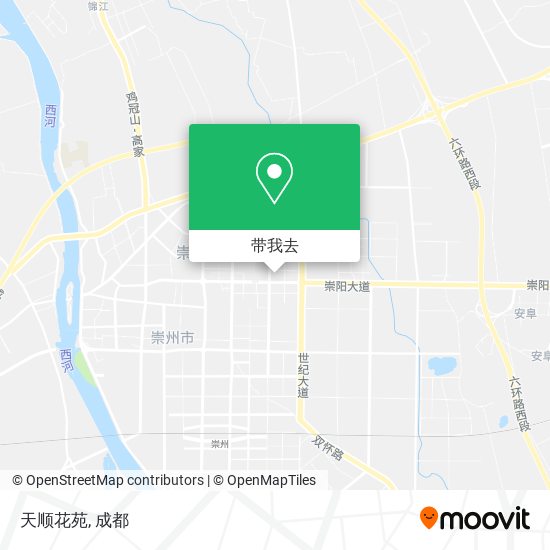 天顺花苑地图