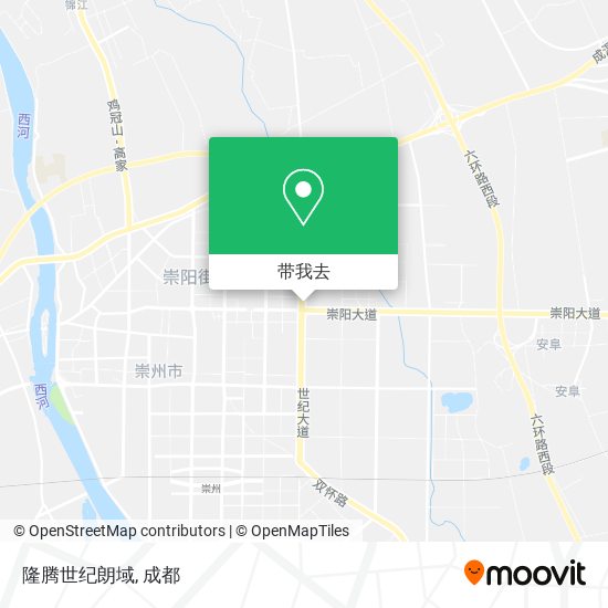 隆腾世纪朗域地图