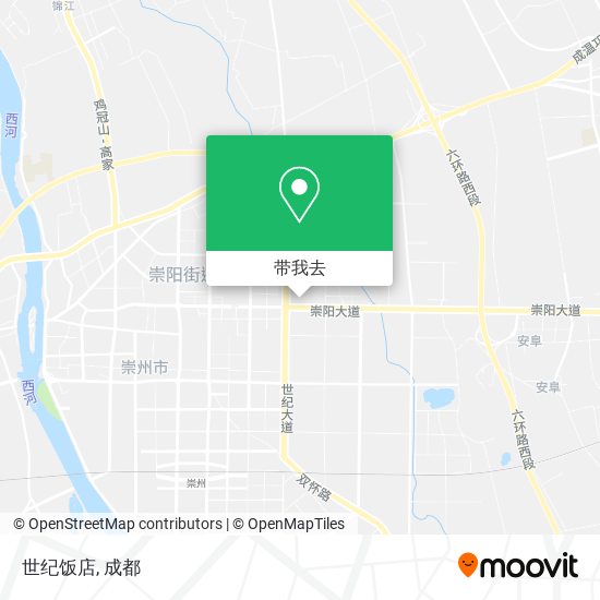 世纪饭店地图