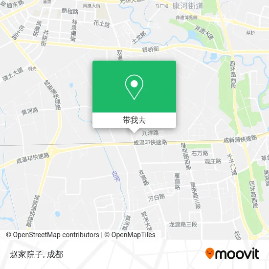 赵家院子地图