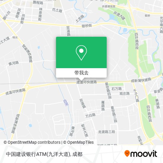 中国建设银行ATM(九洋大道)地图