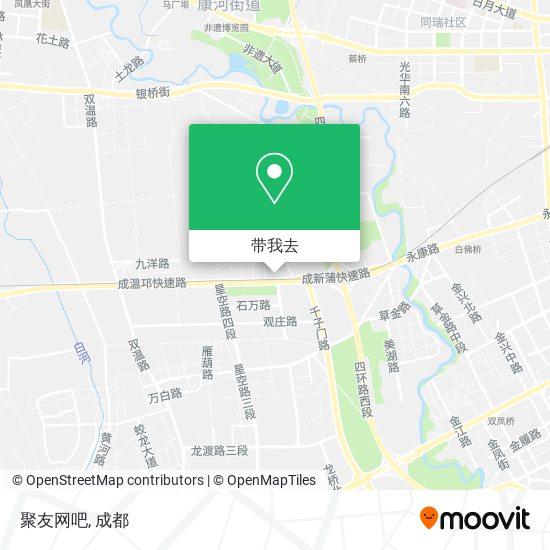 聚友网吧地图