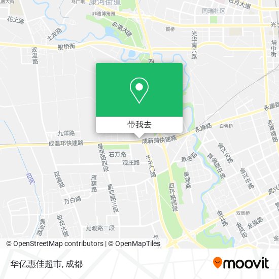 华亿惠佳超市地图