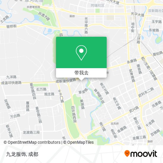 九龙服饰地图