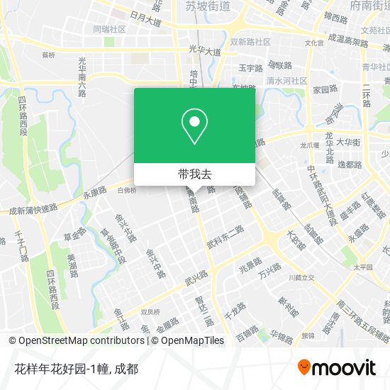 花样年花好园-1幢地图