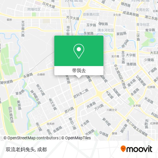 双流老妈兔头地图