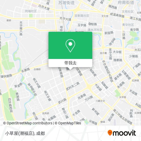 小草屋(潮福店)地图