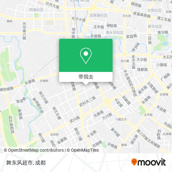 舞东风超市地图