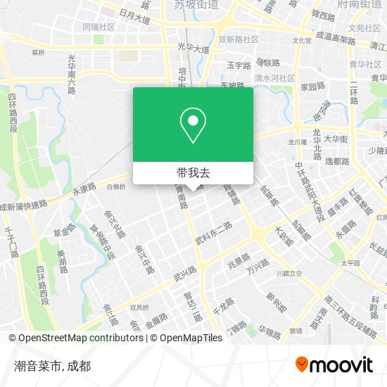 潮音菜市地图