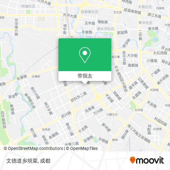 文德道乡坝菜地图